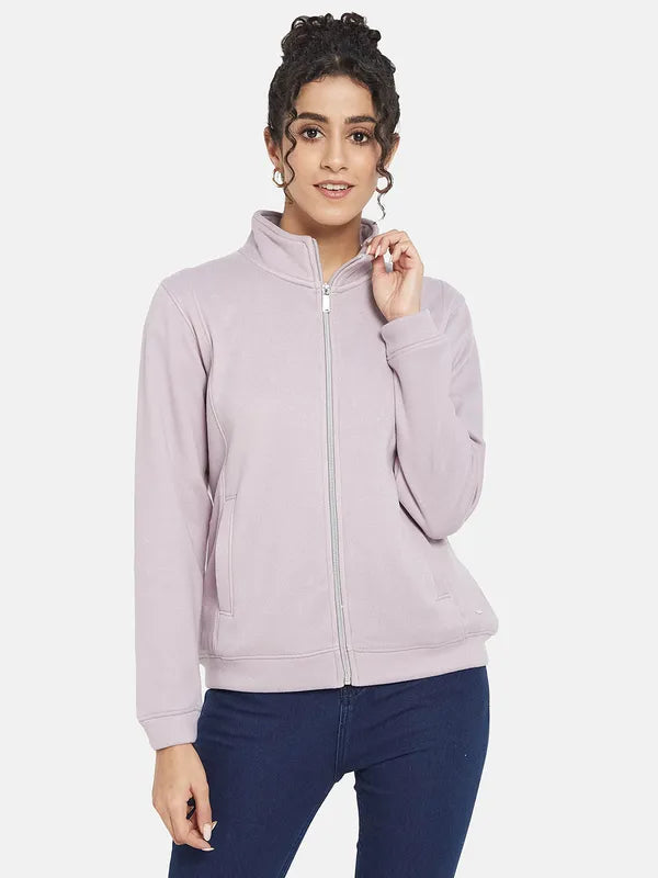 Mettle Women Purple Sweatshirt