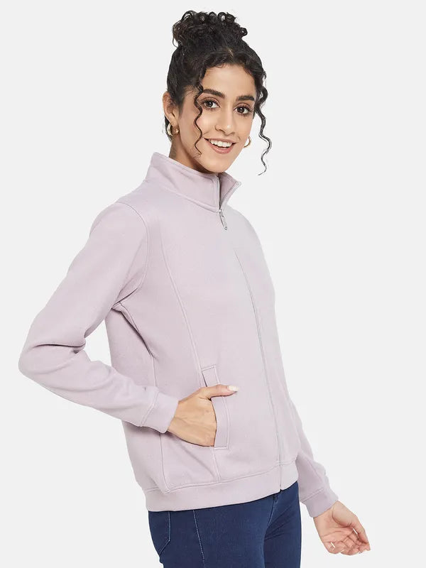 Mettle Women Purple Sweatshirt