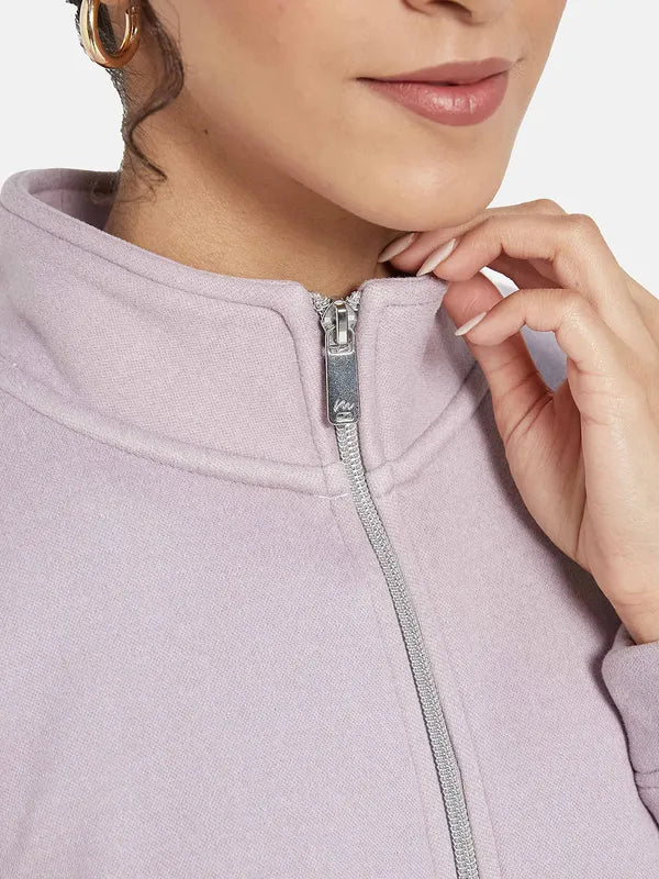 Mettle Women Purple Sweatshirt