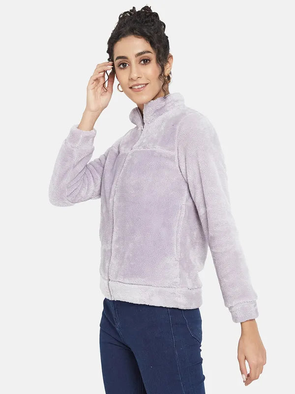 Mettle Women Purple Sweatshirt