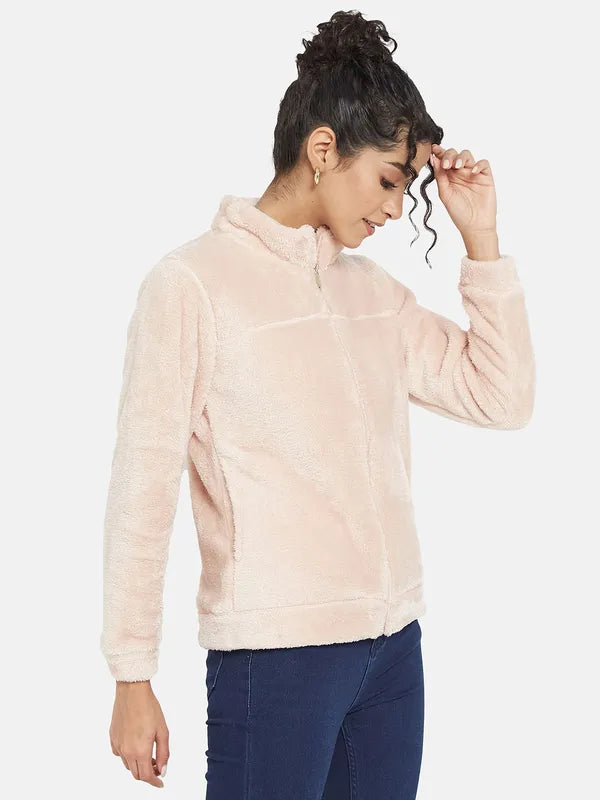 Mettle Women Pink Sweatshirt