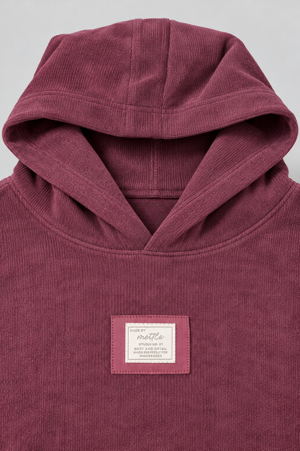 Women's Regular Fit Sweater Knit with Soft Bonding Hooded Sweatshirt with Kangaroo Pocket – Wine