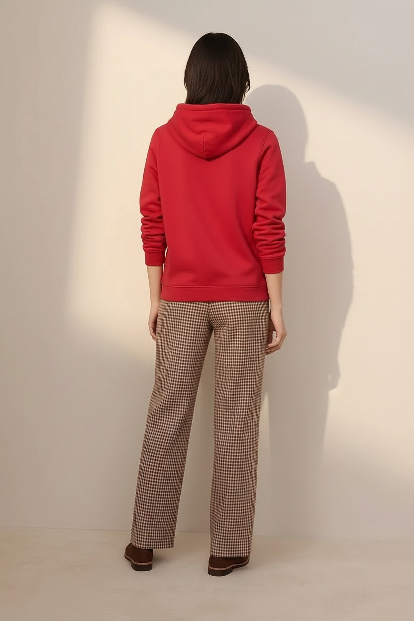 Women Colourblocked Round Neck Sweatshirt