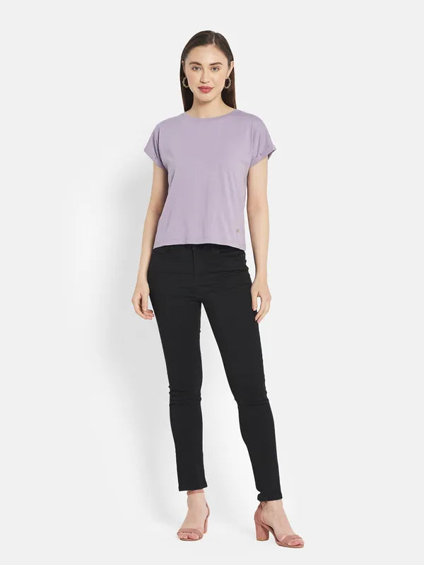 Women Lilac T-Shirt