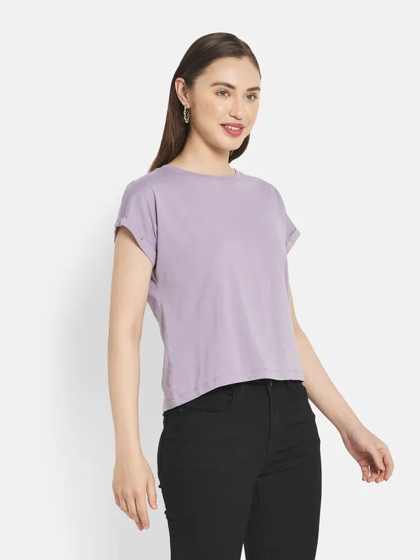 Women Lilac T-Shirt