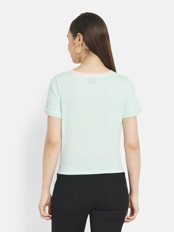 Women Ice Green T-Shirt