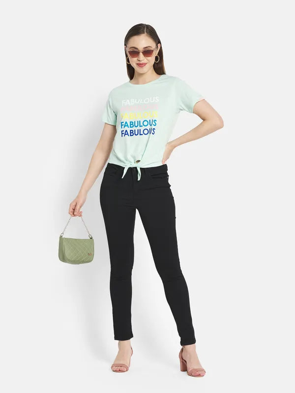 Women Ice Green T-Shirt