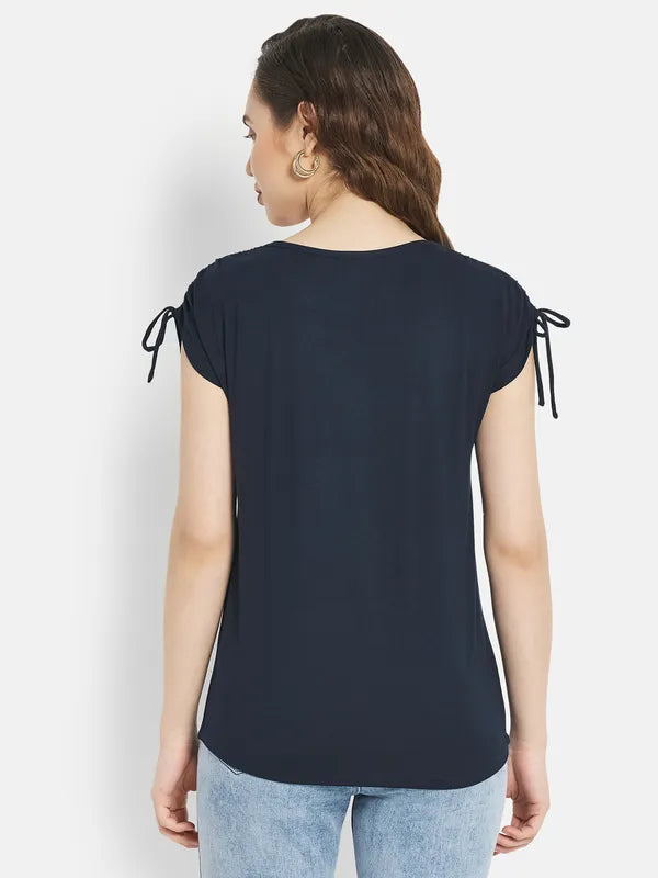 Women Indigo T-Shirt