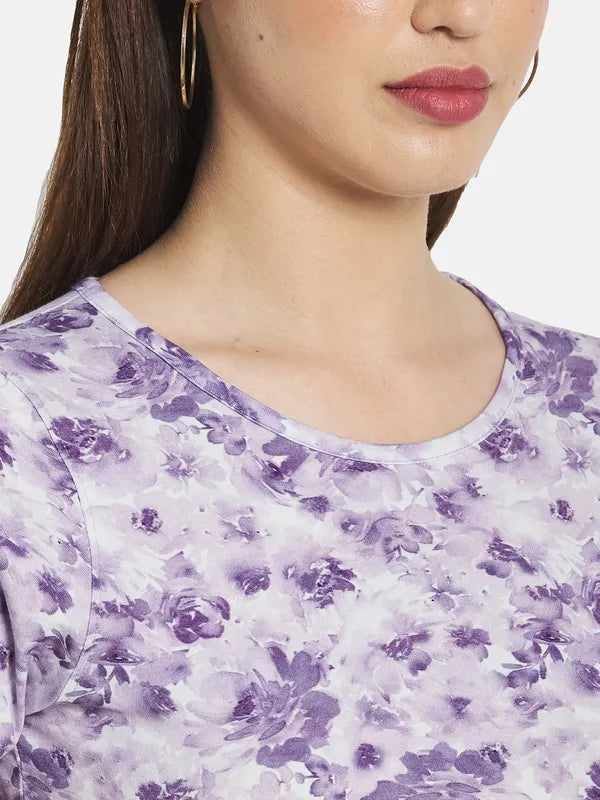 Women Lavender T-Shirt