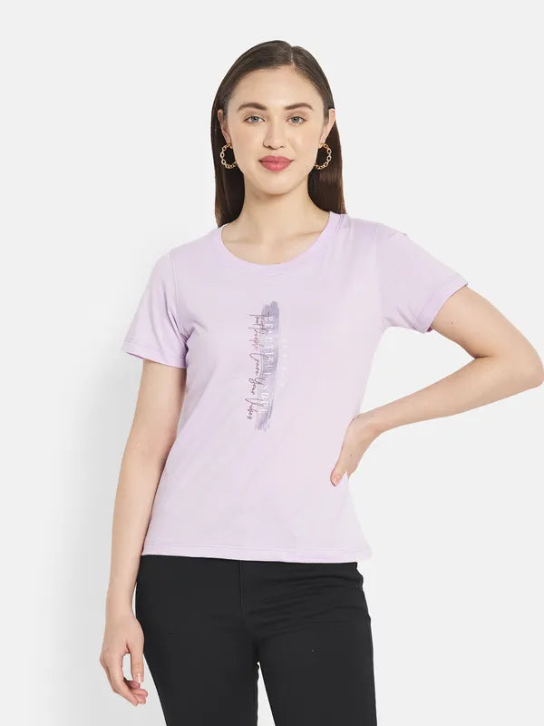 Women Lavender T-Shirt