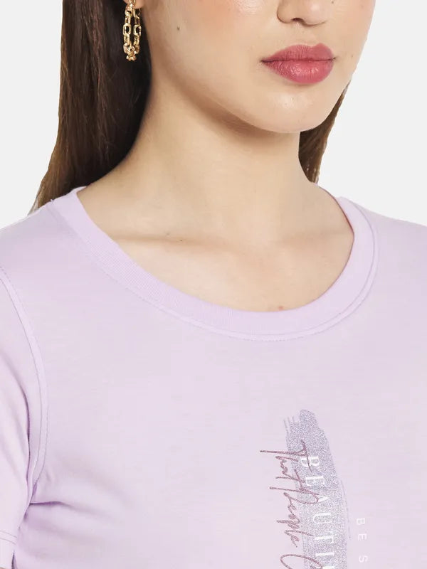 Women Lavender T-Shirt