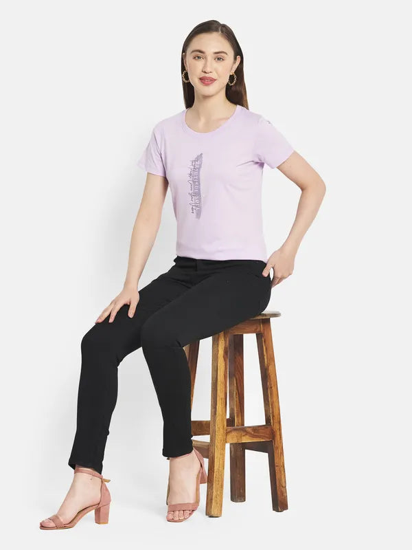 Women Lavender T-Shirt