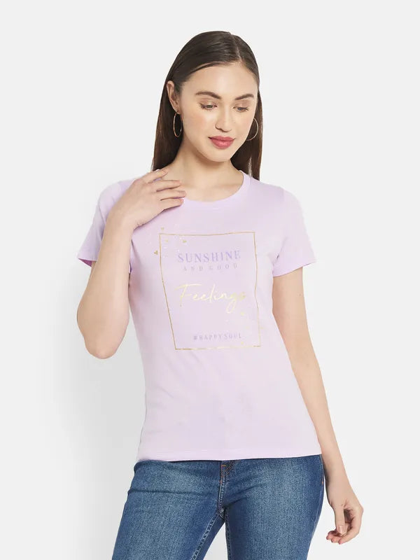 Women Lavender T-Shirt