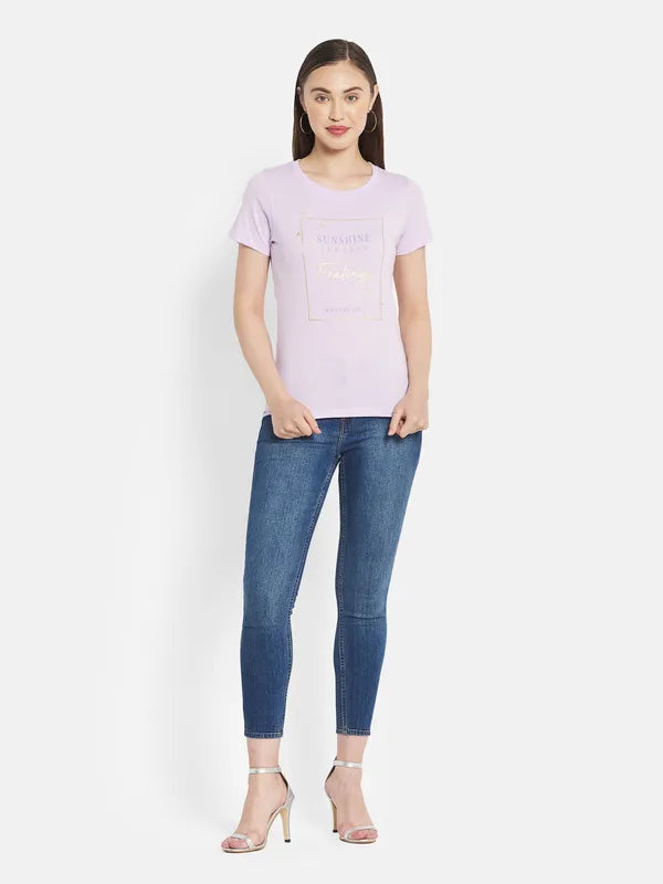 Women Lavender T-Shirt