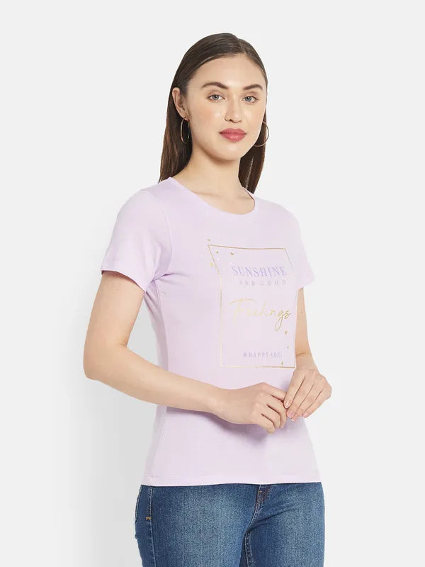 Women Lavender T-Shirt