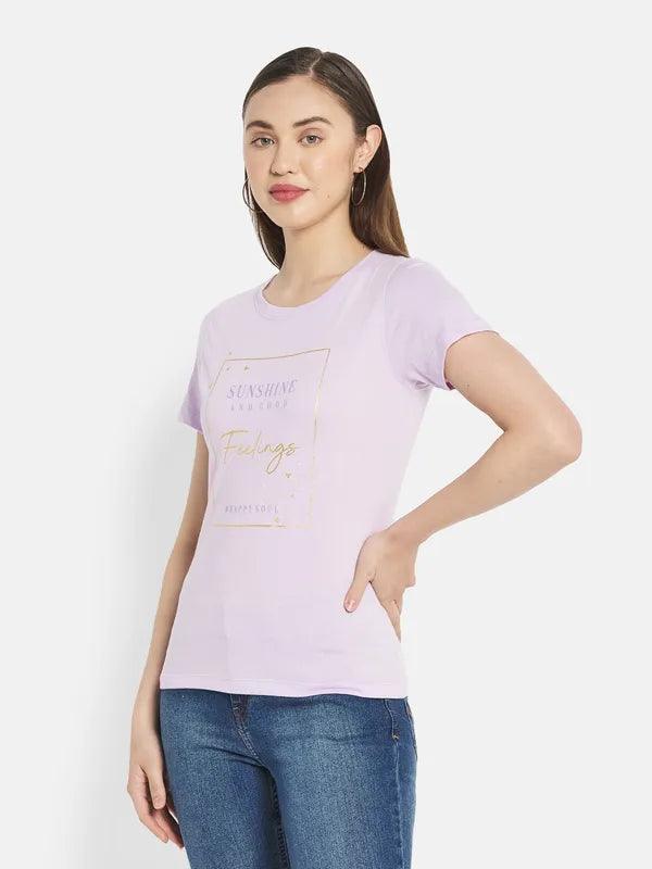 Women Lavender T-Shirt