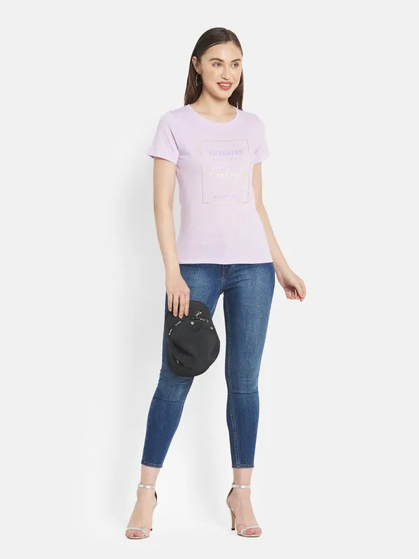 Women Lavender T-Shirt