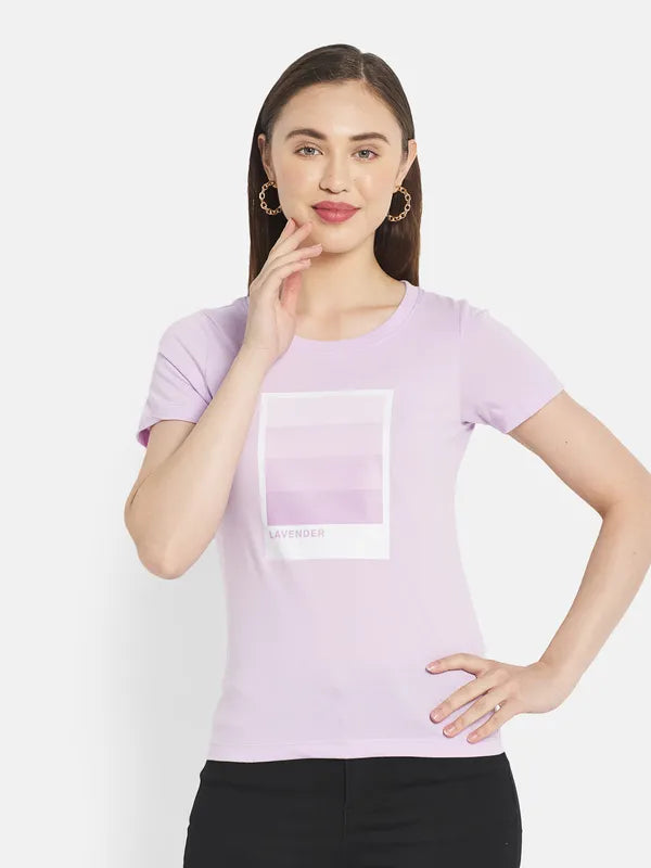 Women Lavender T-Shirt