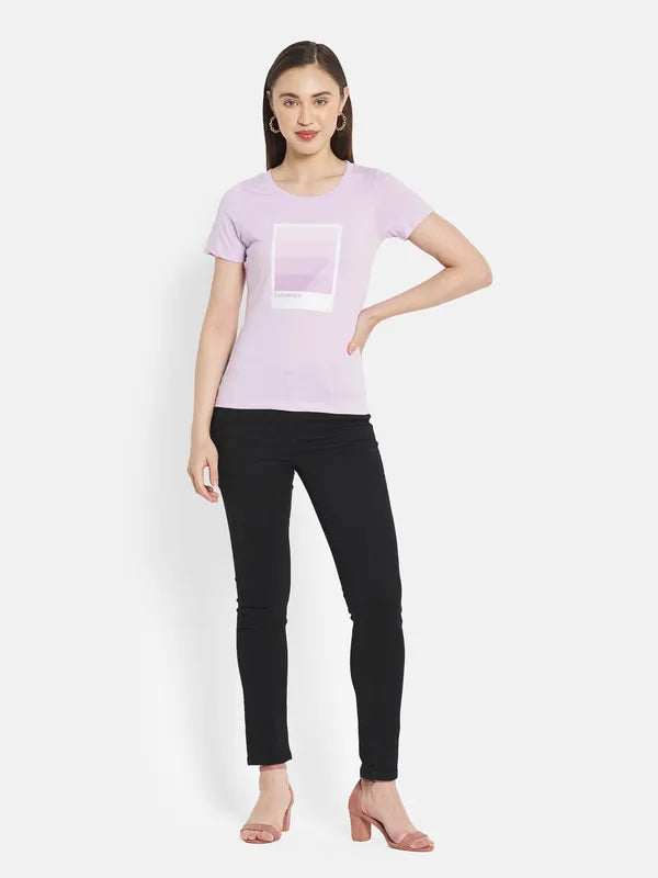 Women Lavender T-Shirt