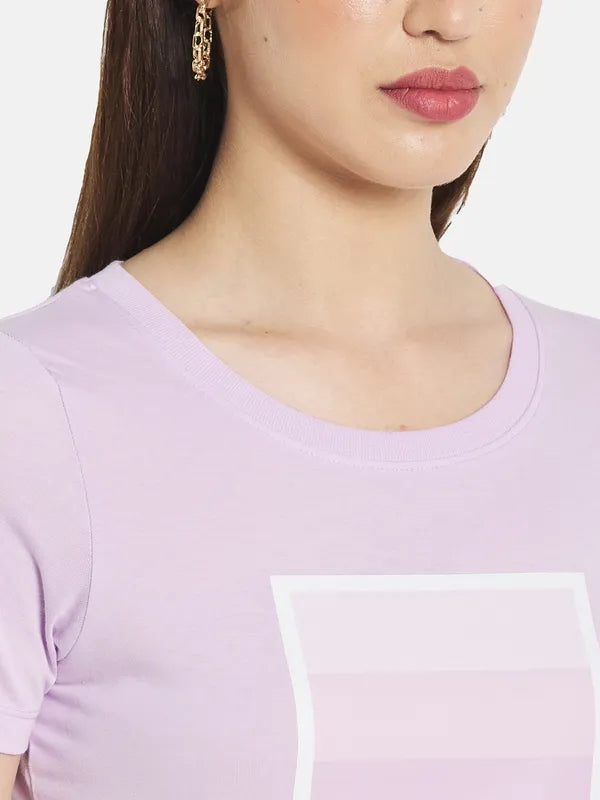 Women Lavender T-Shirt