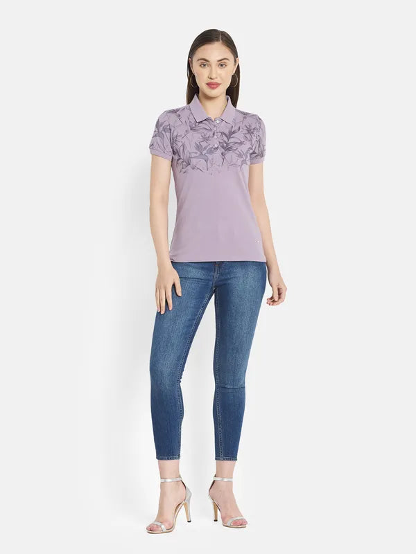 Women Lilac T-Shirt