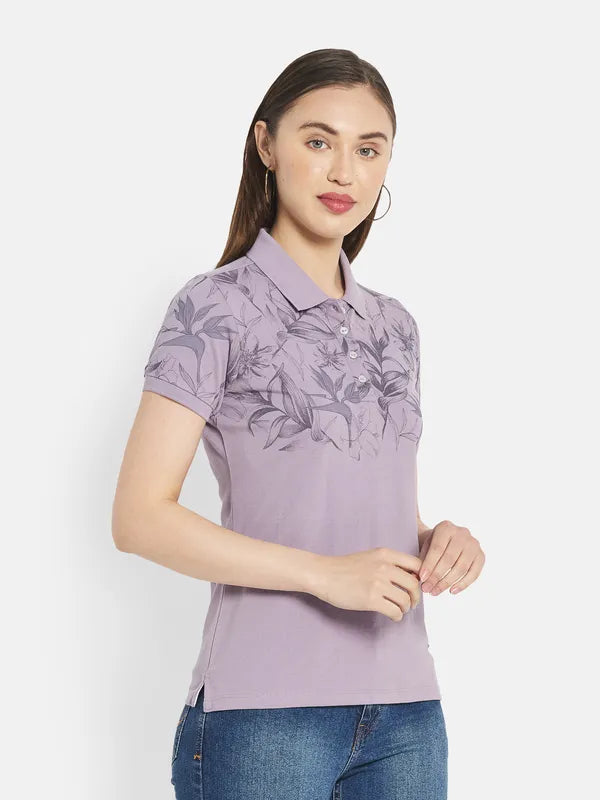 Women Lilac T-Shirt