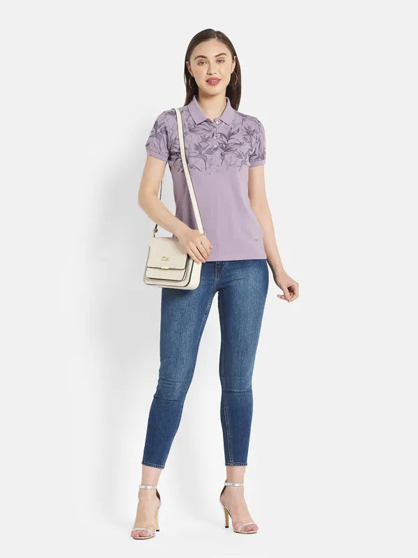 Women Lilac T-Shirt