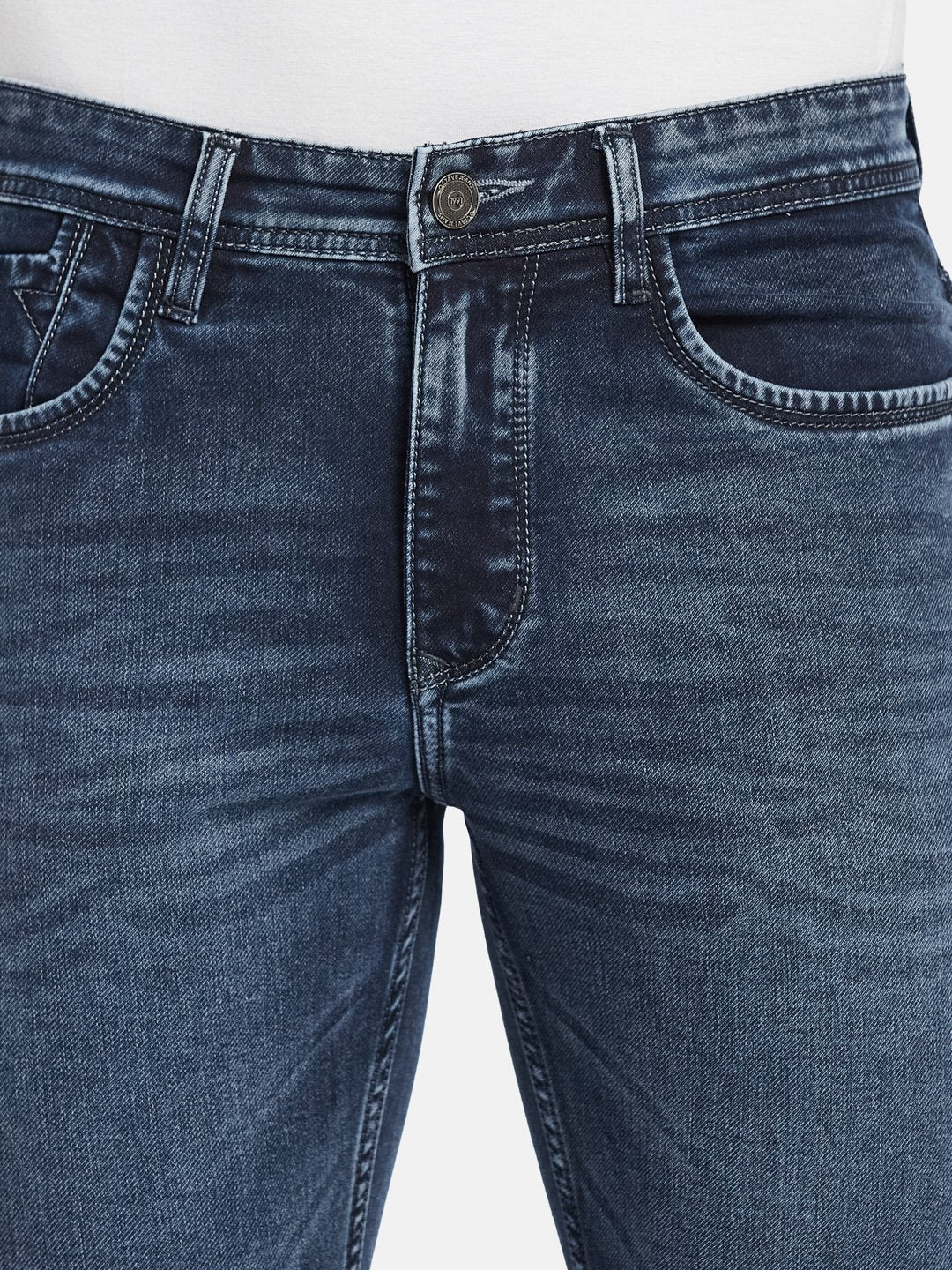 Octave Men Bootcut Stretchable Jeans