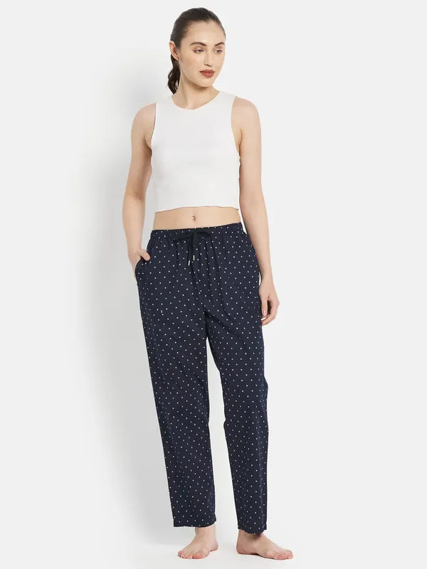 Women Navy Trackpants