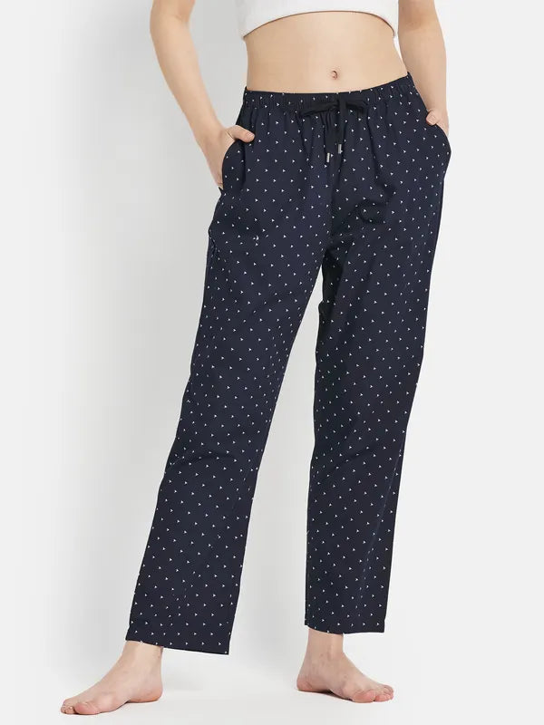 Women Navy Trackpants