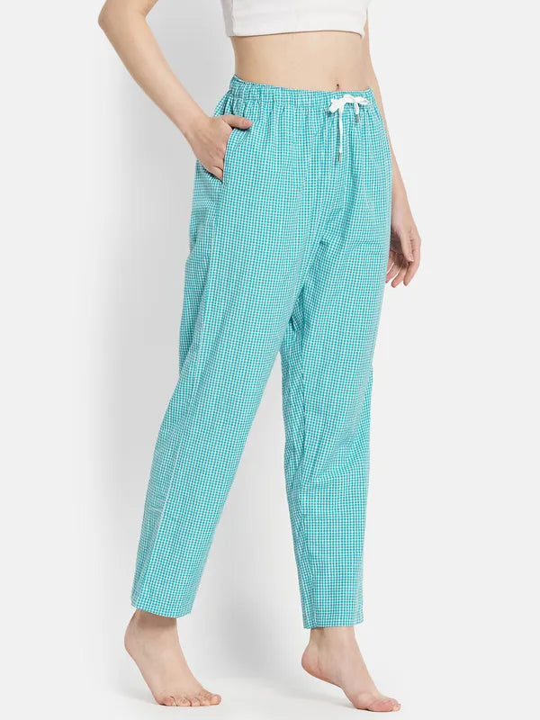 Women Green Trackpants