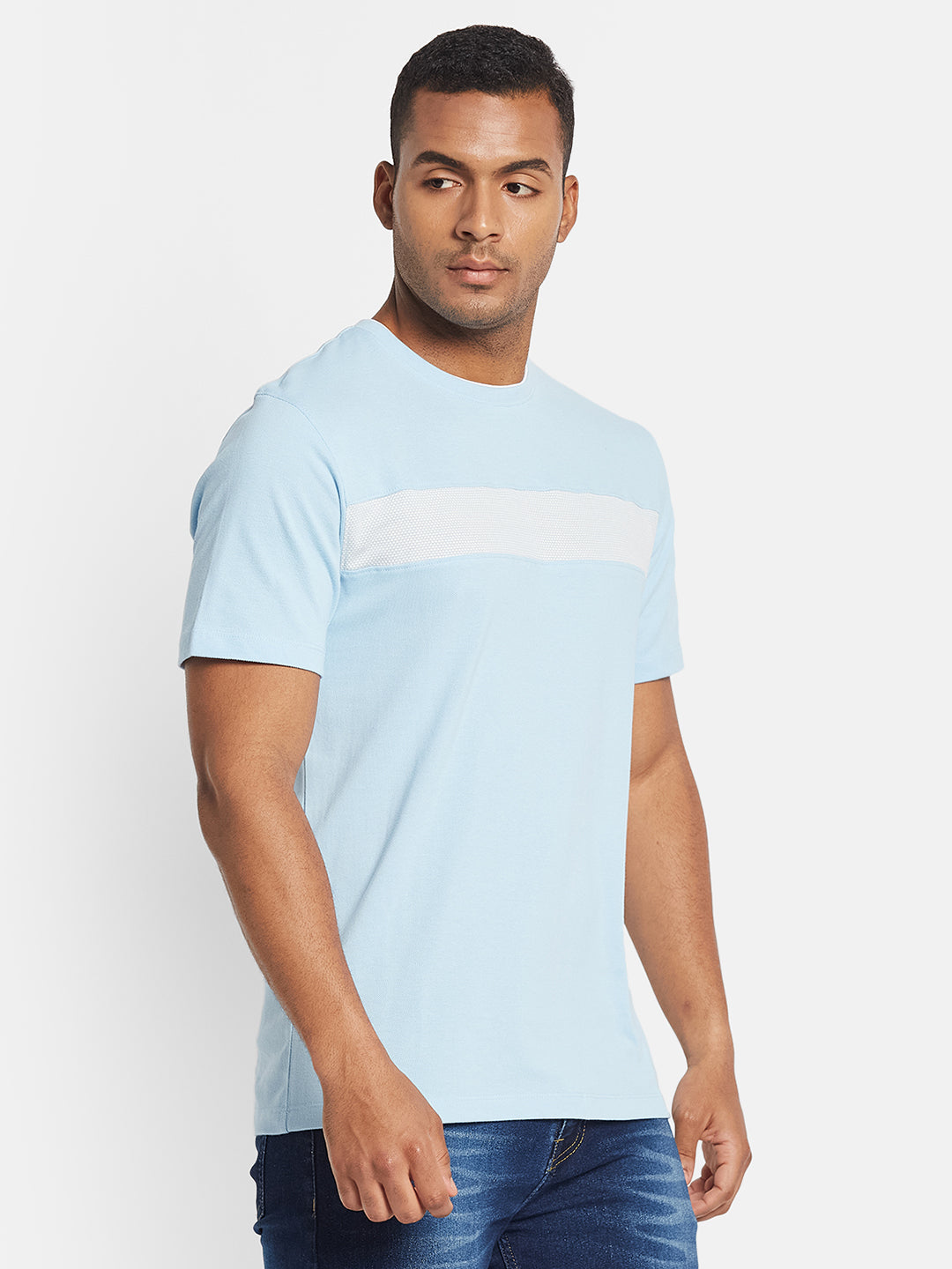 Octave Men Striped T-shirt