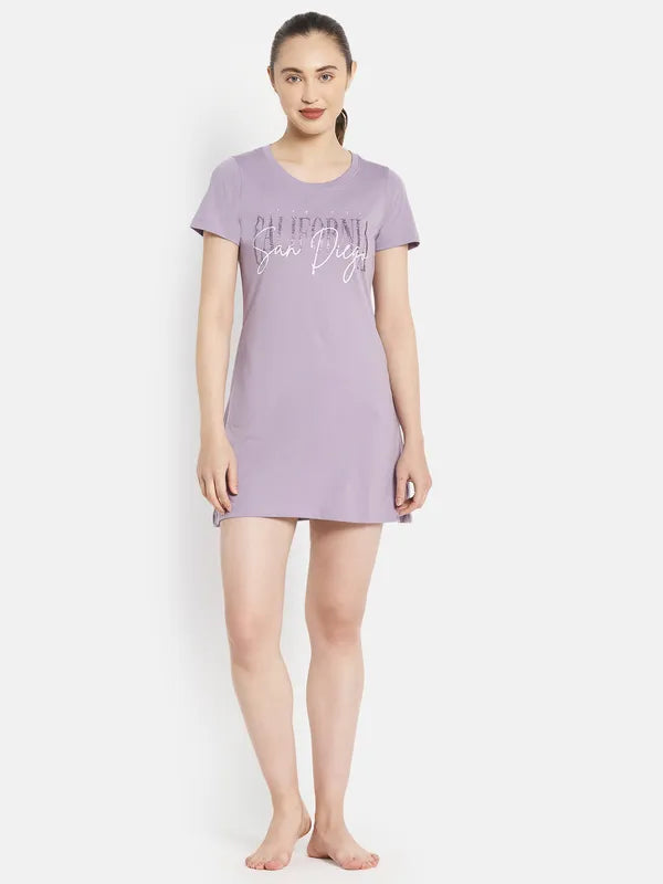 Women Lilac T-Shirt