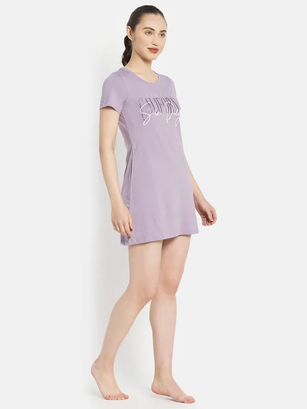 Women Lilac T-Shirt