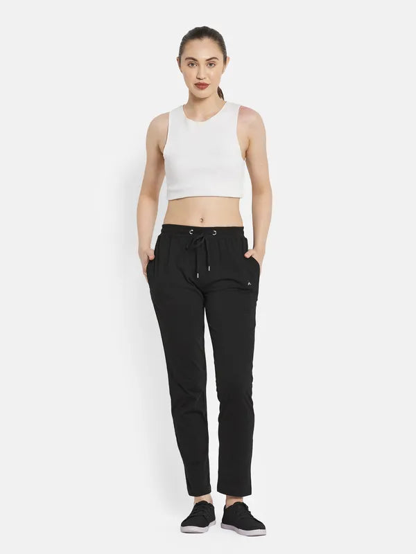 Women Black Trackpants