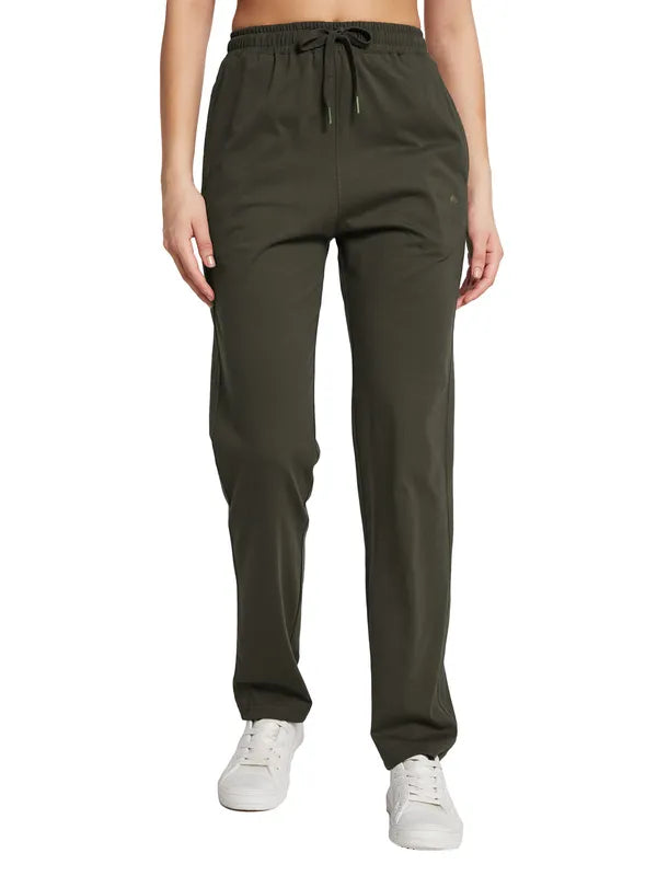 Mettle Women Regular Fit Cotton Track Pants