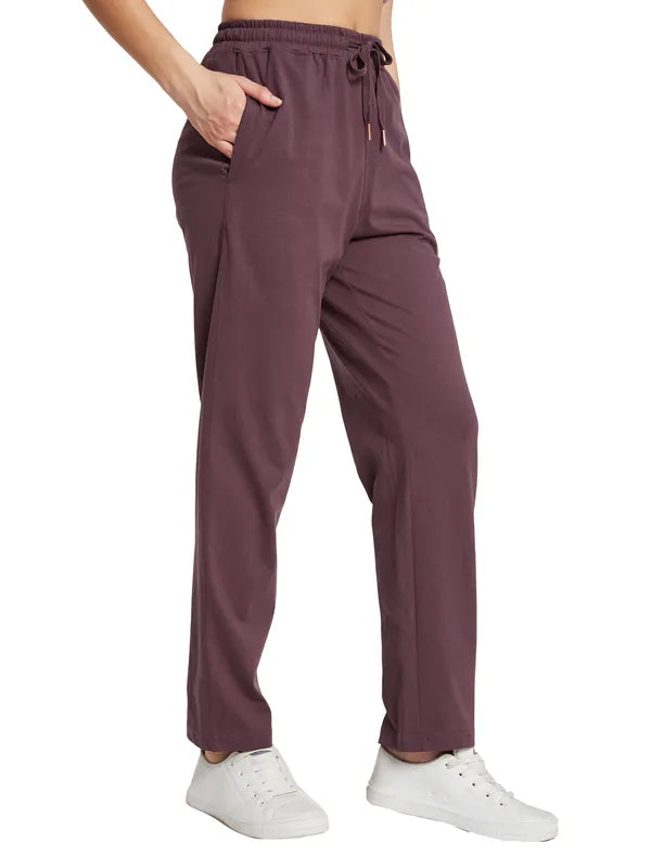 Mettle Women Mid Rise Regular Fit Track Pants