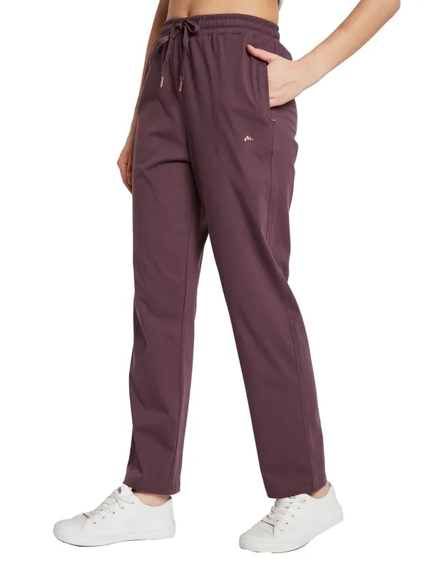 Mettle Women Mid Rise Regular Fit Track Pants