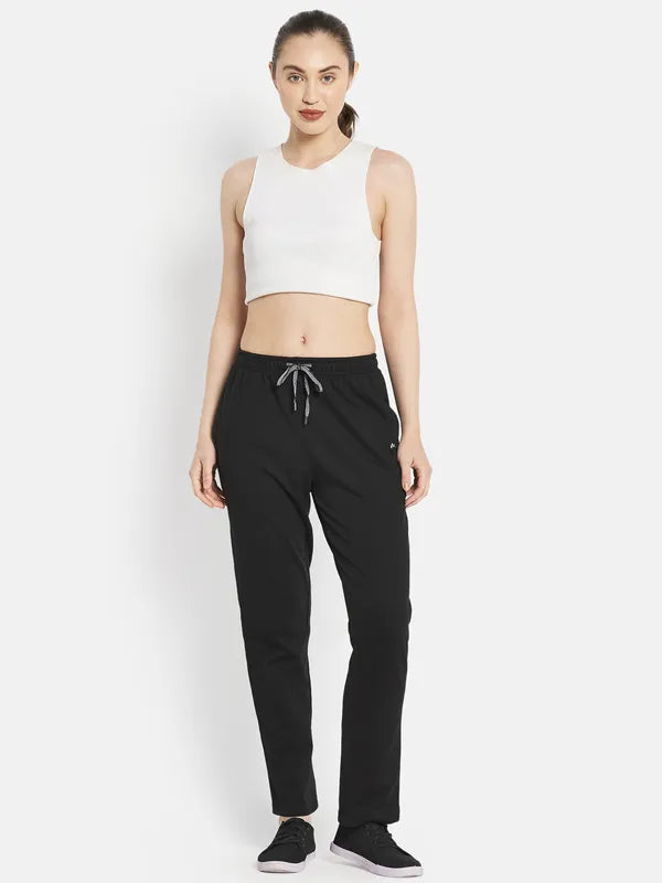 Women Black Trackpants