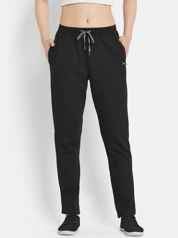 Women Black Trackpants