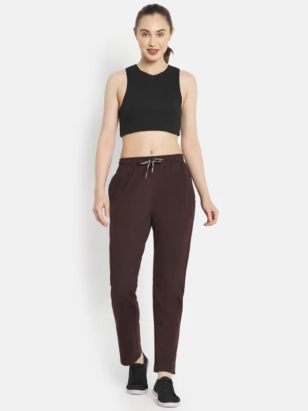 Women Wine Trackpants