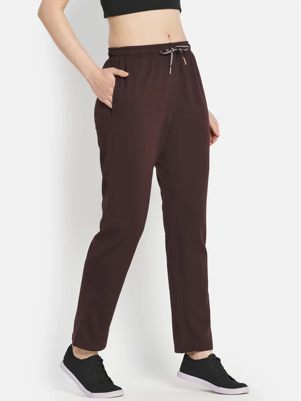 Women Wine Trackpants