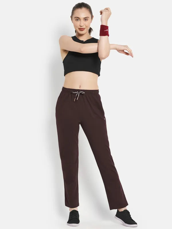 Women Wine Trackpants