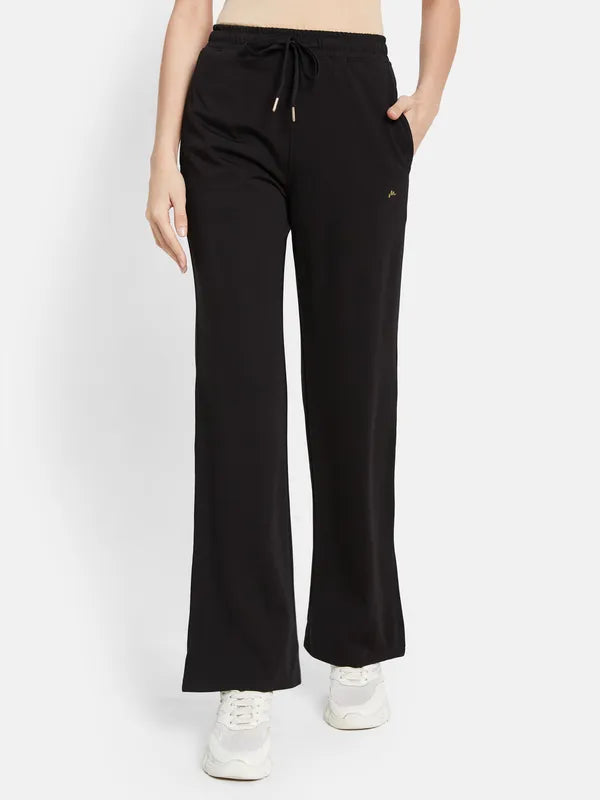 Boot Cut Trackpants With Drawstrings