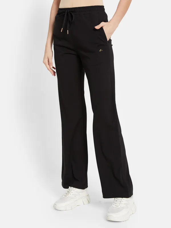 Boot Cut Trackpants With Drawstrings