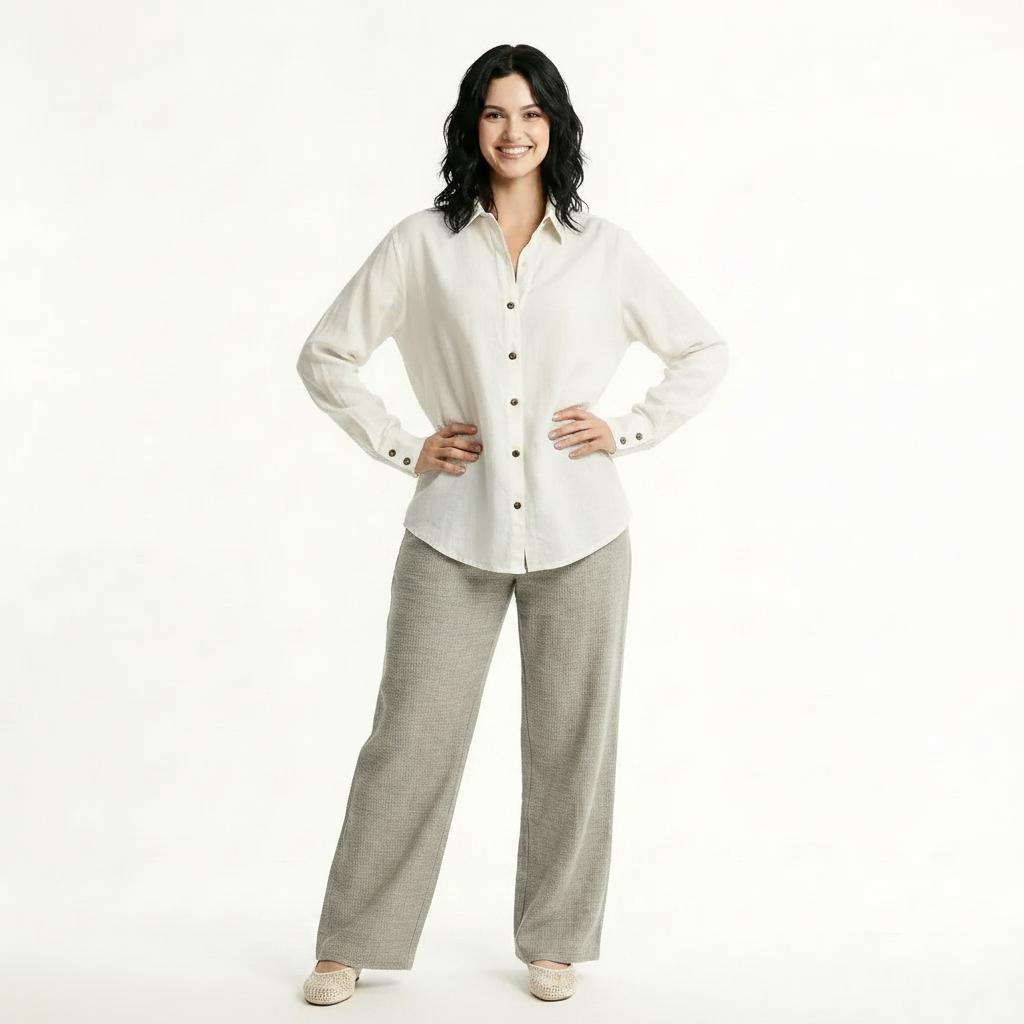 Women Fern Melange Regular Fit Track Pants