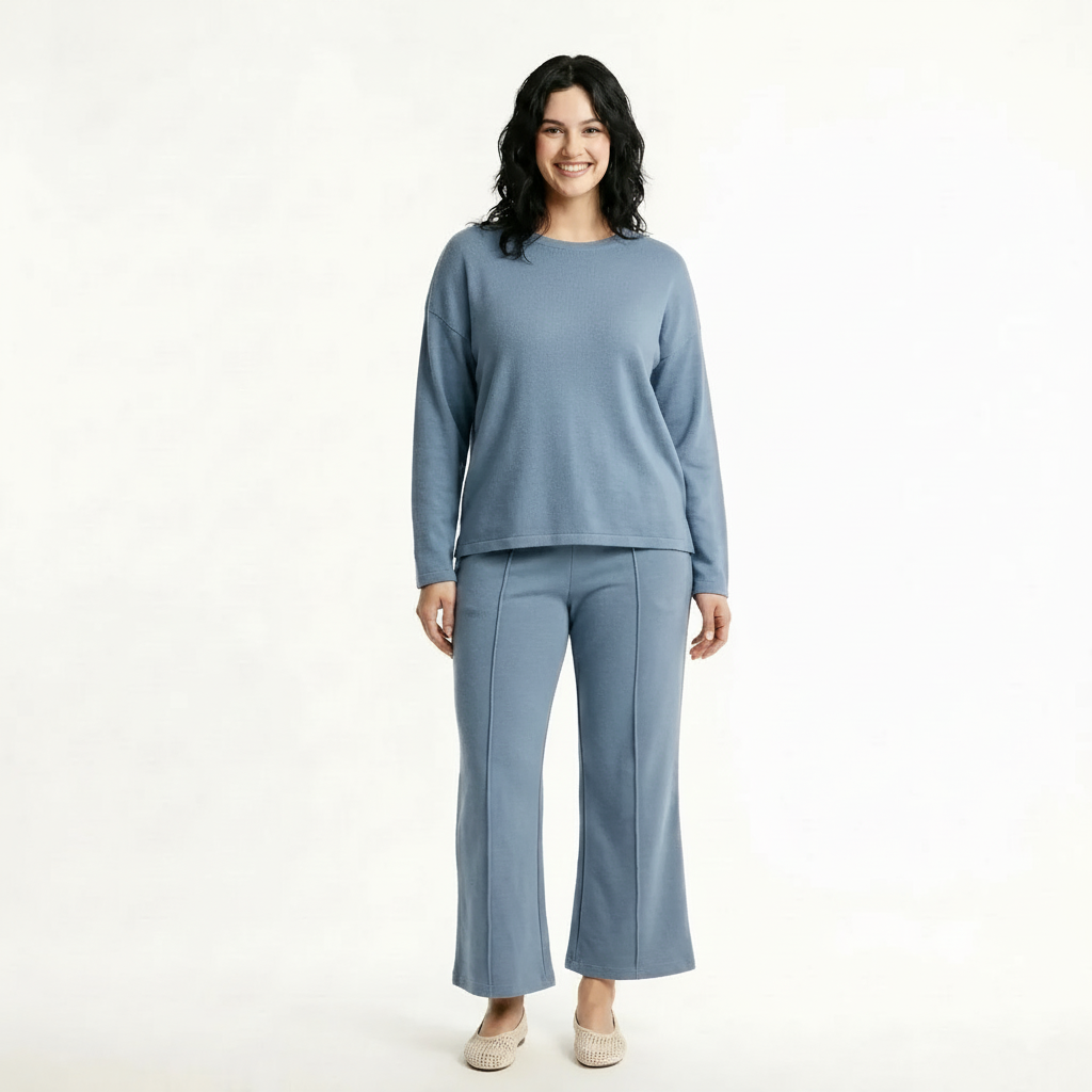 Women Oxford Blue Regular Fit Track Pants