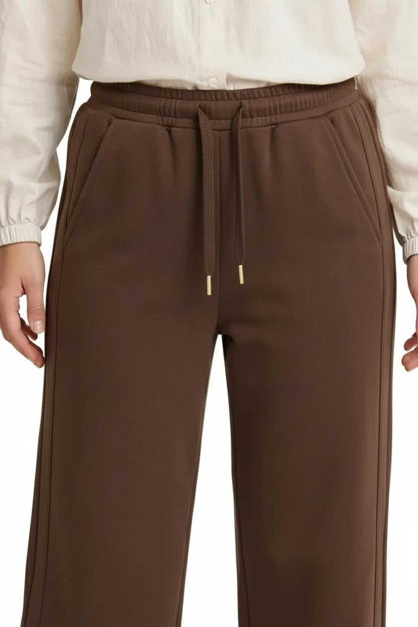 METTLE Women Tiramisu Regular Fit Track Pants
