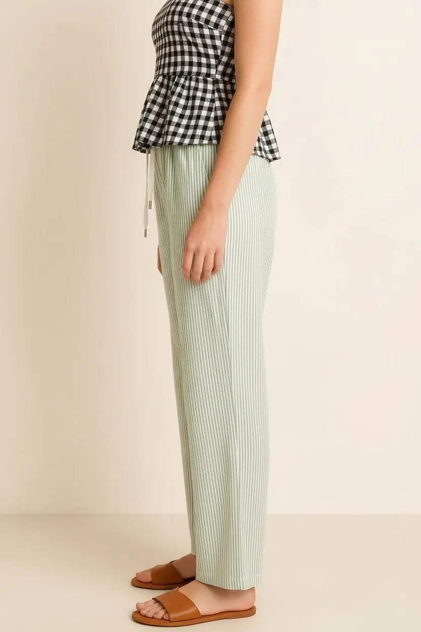 Women Regular Fit Striped Track Pants