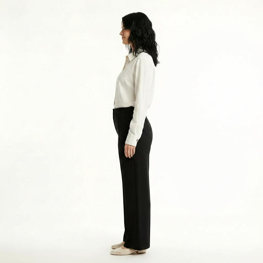 Women Black Regular Fit Track Pants